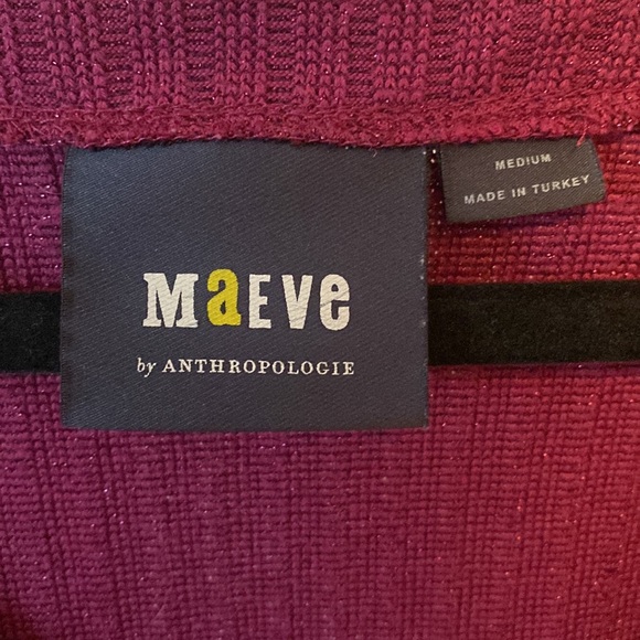 MAEVE by Anthropologie Knit Purple Cardigan - Picture 5 of 12